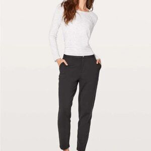 Lululemon City Trek Trouser Pant Black NWT size 10